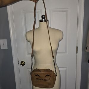Cat crossbody purse